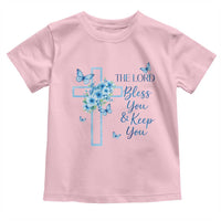 Christian Jesus Toddler T Shirt The Lord Bless You Encouraging Bible Verse Butterfly Art