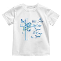 Christian Jesus Toddler T Shirt The Lord Bless You Encouraging Bible Verse Butterfly Art