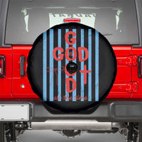 Christian Jesus Lovers Spare Tire Cover Striped Preppy God Is Good All The Time