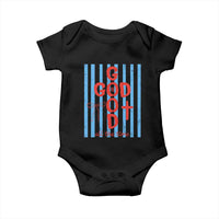 Christian Jesus Lovers Baby Onesie Striped Preppy God Is Good All The Time