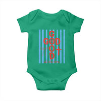 Christian Jesus Lovers Baby Onesie Striped Preppy God Is Good All The Time