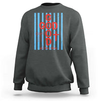 Christian Jesus Lovers Sweatshirt Striped Preppy God Is Good All The Time