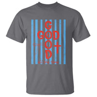 Christian Jesus Lovers T Shirt Striped Preppy God Is Good All The Time