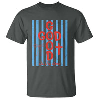 Christian Jesus Lovers T Shirt Striped Preppy God Is Good All The Time