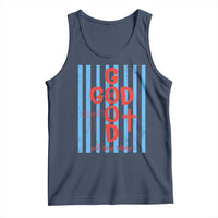 Christian Jesus Lovers Tank Top Striped Preppy God Is Good All The Time