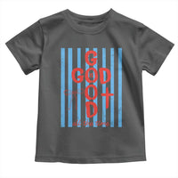 Christian Jesus Lovers Toddler T Shirt Striped Preppy God Is Good All The Time