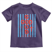 Christian Jesus Lovers Toddler T Shirt Striped Preppy God Is Good All The Time