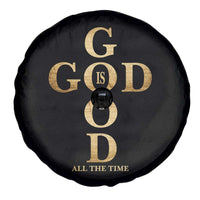 Christian Jesus Lovers Spare Tire Cover God Is Good All The Time Cross