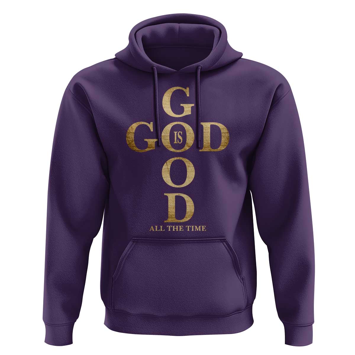 Christian Jesus Lovers Hoodie God Is Good All The Time Cross