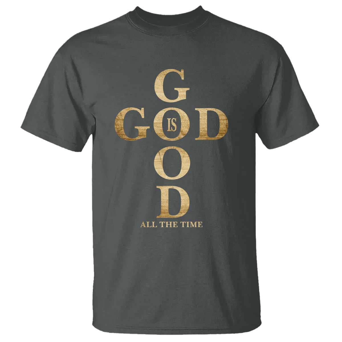 Christian Jesus Lovers T Shirt God Is Good All The Time Cross