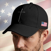 God Is Good All The Time Baseball Cap Jesus Cross Christian Minimal Religious Faith