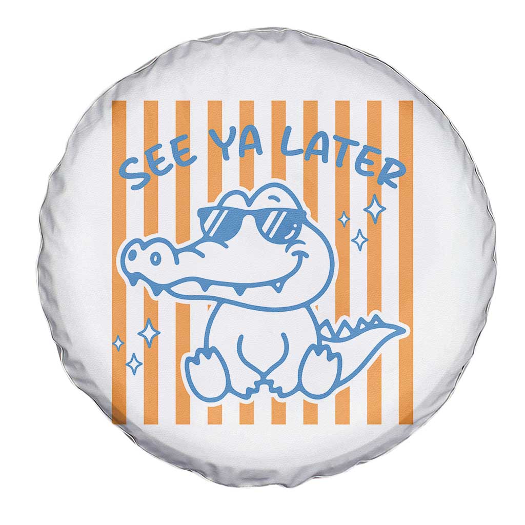 See You Later Alligator Spare Tire Cover Funny Last Day End of Year Teacher Summer Gift