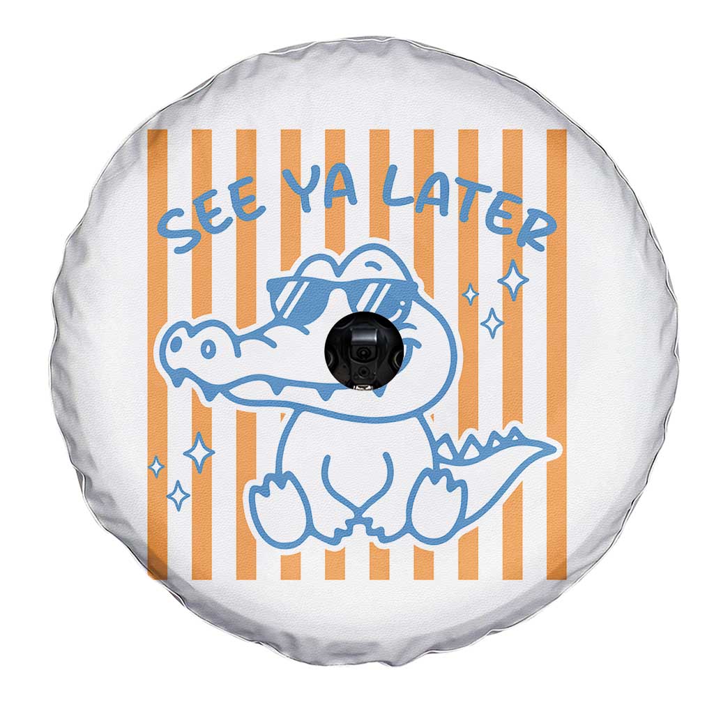 See You Later Alligator Spare Tire Cover Funny Last Day End of Year Teacher Summer Gift