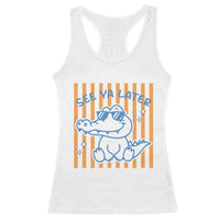 See You Later Alligator Racerback Tank Top Funny Last Day End of Year Teacher Summer Gift