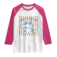 See You Later Alligator Raglan Shirt Funny Last Day End of Year Teacher Summer Gift