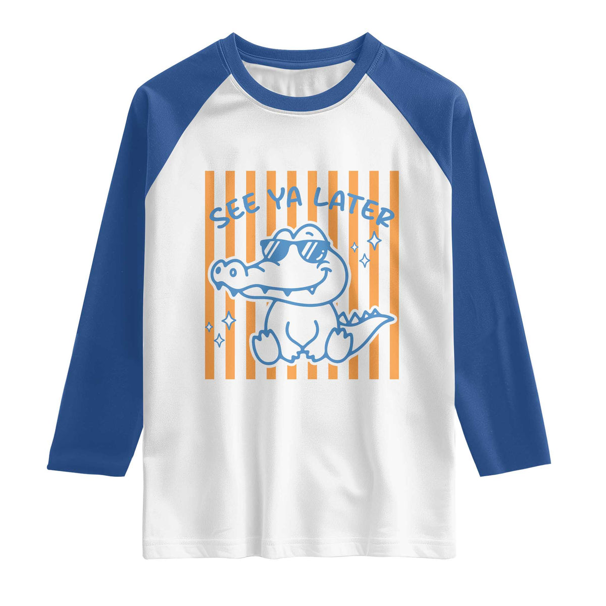 See You Later Alligator Raglan Shirt Funny Last Day End of Year Teacher Summer Gift