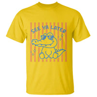 See You Later Alligator T Shirt Funny Last Day End of Year Teacher Summer Gift
