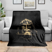 Shroud Of Turin Jesus Throw Blanket Jesus Christ Face Religious Catholic Christian Faith