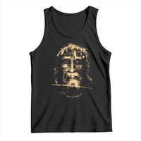 Shroud Of Turin Jesus Tank Top Jesus Christ Face Religious Catholic Christian Faith