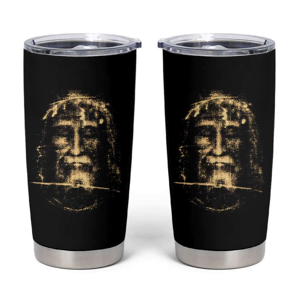 Shroud Of Turin Jesus Tumbler Cup Jesus Christ Face Religious Catholic Christian Faith