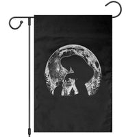 Fun Hand Boop Nose Bigfoot Cat Garden Flag Sasquatch Full Moon