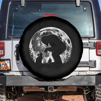 Fun Hand Boop Nose Bigfoot Cat Spare Tire Cover Sasquatch Full Moon