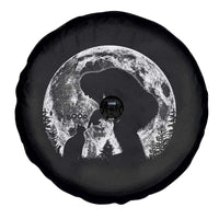 Fun Hand Boop Nose Bigfoot Cat Spare Tire Cover Sasquatch Full Moon