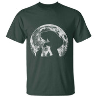 Fun Hand Boop Nose Bigfoot Cat T Shirt Sasquatch Full Moon