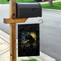 Fun Hand Boop Nose Bigfoot Cat Garden Flag Sasquatch Starry Night Van Gogh