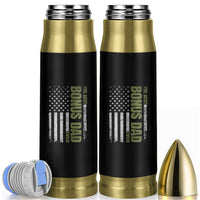 Bonus Dad Bullet Tumbler American Flag Best Bonus Dad Ever Fathers Day