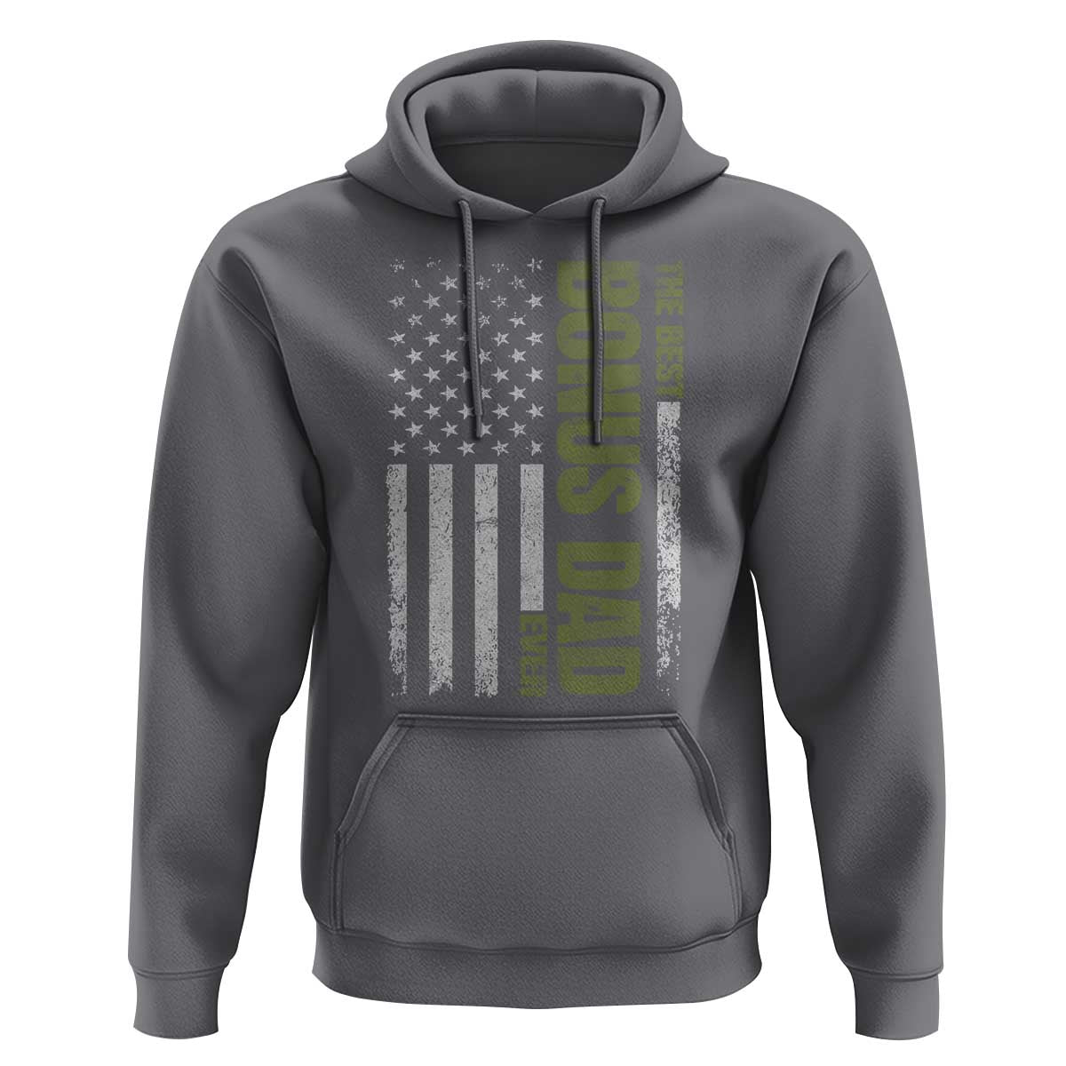 Bonus Dad Hoodie American Flag Best Bonus Dad Ever Fathers Day