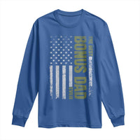 Bonus Dad Long Sleeve Shirt American Flag Best Bonus Dad Ever Fathers Day