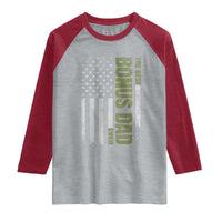 Bonus Dad Raglan Shirt American Flag Best Bonus Dad Ever Fathers Day
