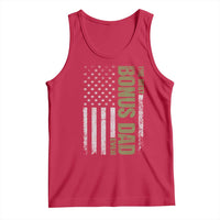 Bonus Dad Tank Top American Flag Best Bonus Dad Ever Fathers Day