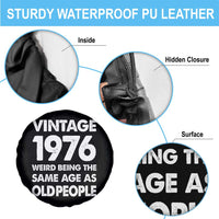 Funny 50th Birthday Spare Tire Cover Turning 50 Year Old Gifts Weird Being The Same Age As Old People