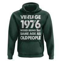 Funny 50th Birthday Hoodie Turning 50 Year Old Gifts Weird Being The Same Age As Old People
