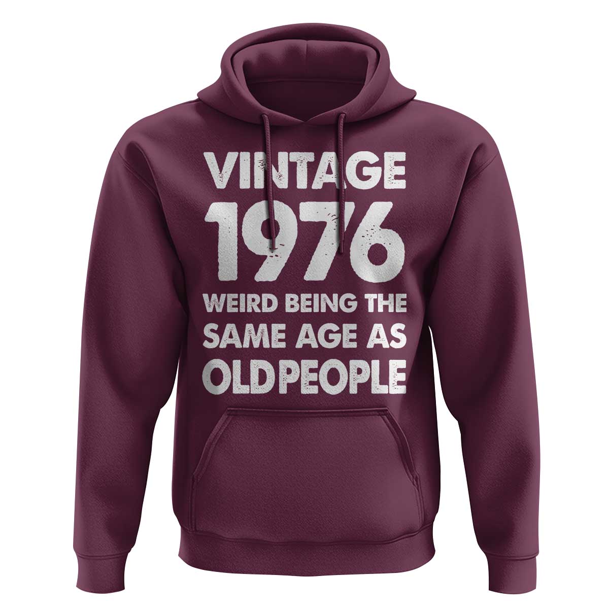 Funny 50th Birthday Hoodie Turning 50 Year Old Gifts Weird Being The Same Age As Old People