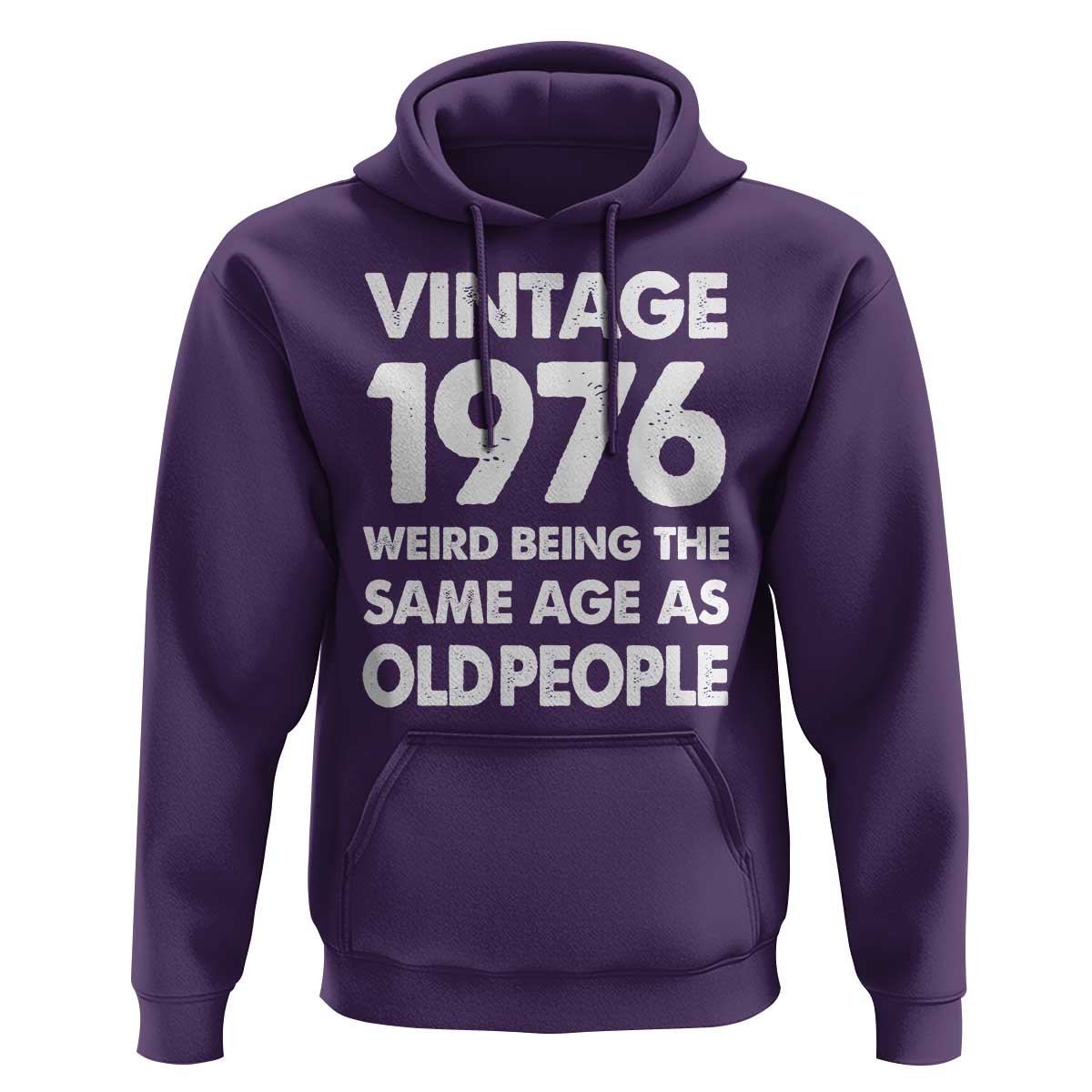 Funny 50th Birthday Hoodie Turning 50 Year Old Gifts Weird Being The Same Age As Old People