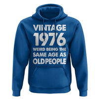 Funny 50th Birthday Hoodie Turning 50 Year Old Gifts Weird Being The Same Age As Old People