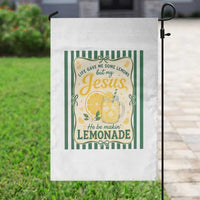 Jesus Lemonade Garden Flag Funny Christian Life Gave Me Lemons But My Jesus Makes Lemonade