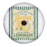 Jesus Lemonade Spare Tire Cover Funny Christian Life Gave Me Lemons But My Jesus Makes Lemonade