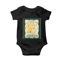 Jesus Lemonade Baby Onesie Funny Christian Life Gave Me Lemons But My Jesus Makes Lemonade