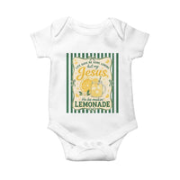 Jesus Lemonade Baby Onesie Funny Christian Life Gave Me Lemons But My Jesus Makes Lemonade