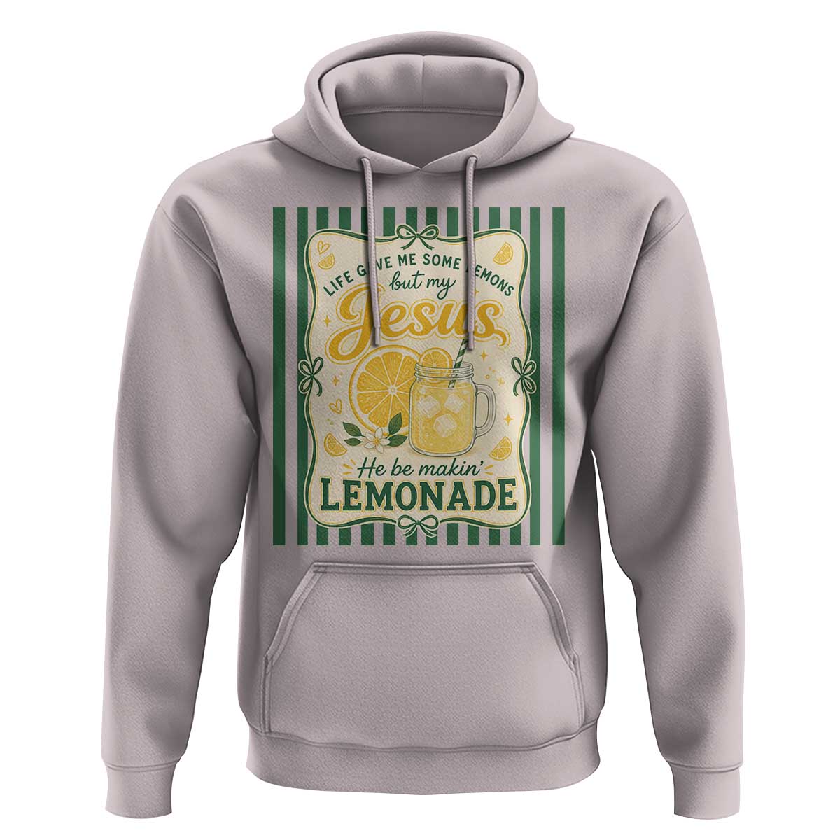 Jesus Lemonade Hoodie Funny Christian Life Gave Me Lemons But My Jesus Makes Lemonade