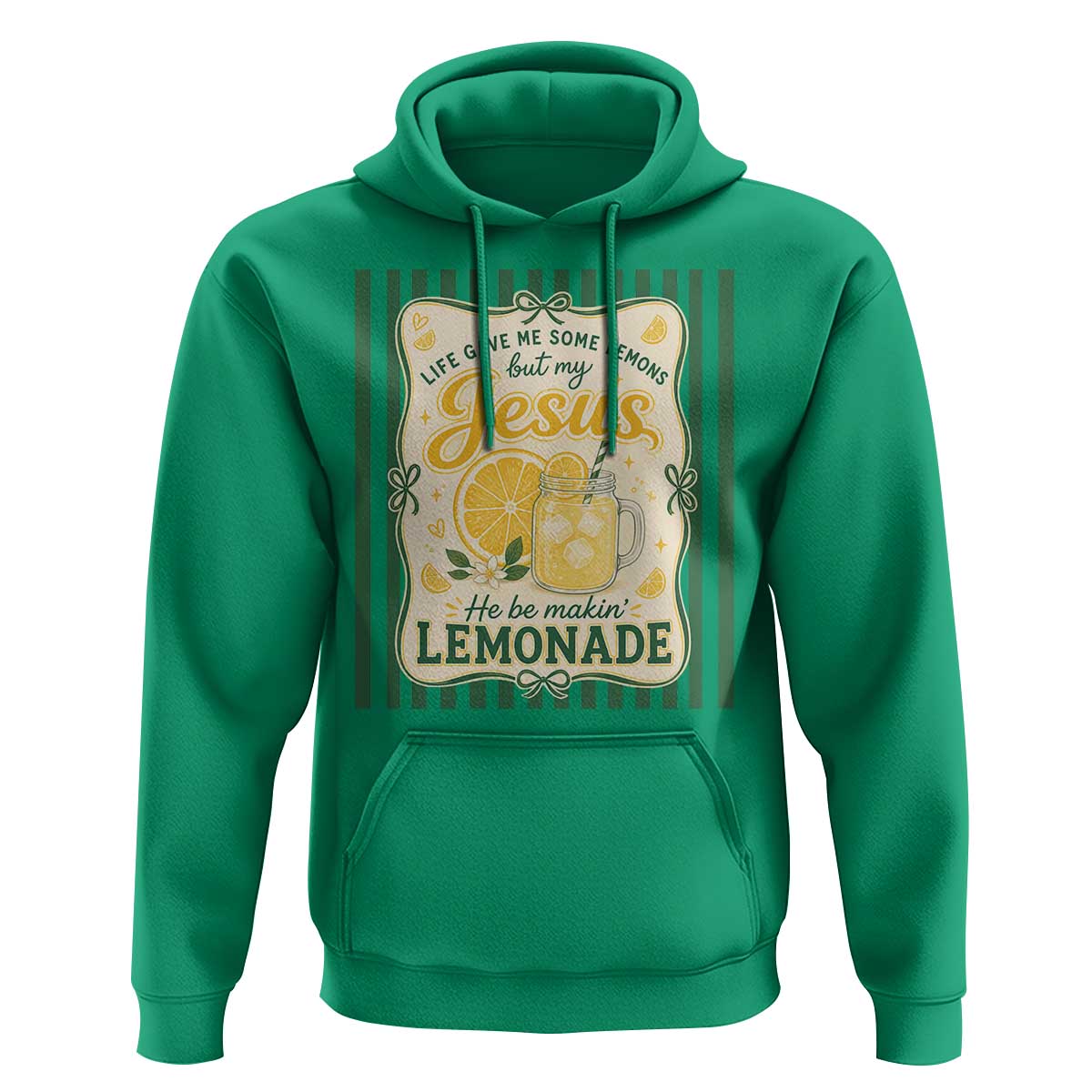 Jesus Lemonade Hoodie Funny Christian Life Gave Me Lemons But My Jesus Makes Lemonade
