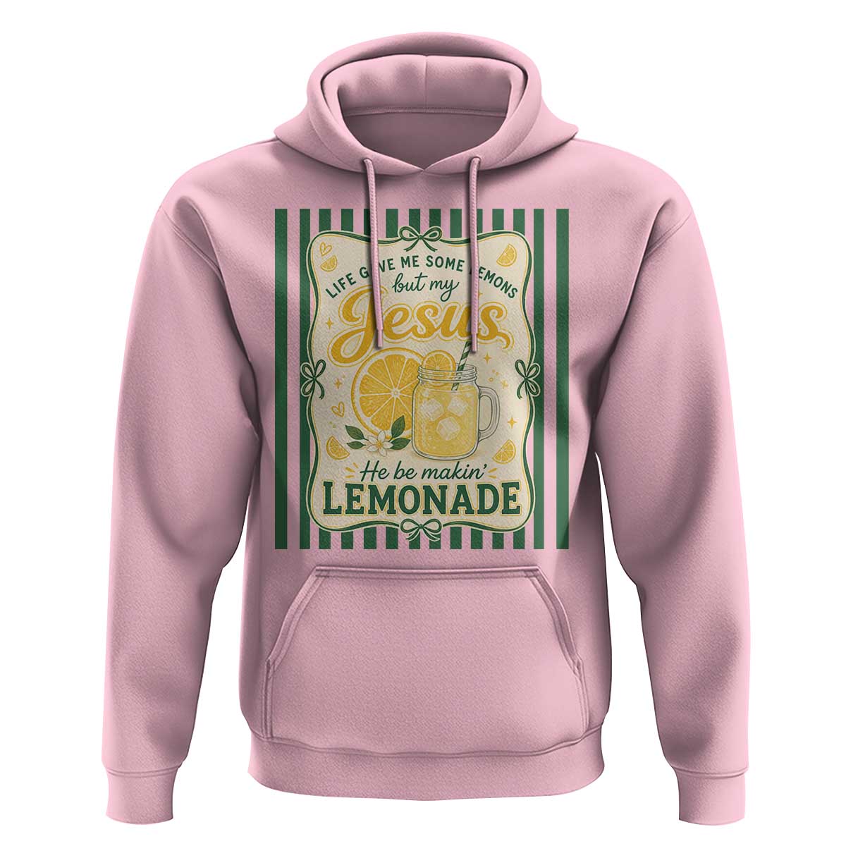 Jesus Lemonade Hoodie Funny Christian Life Gave Me Lemons But My Jesus Makes Lemonade