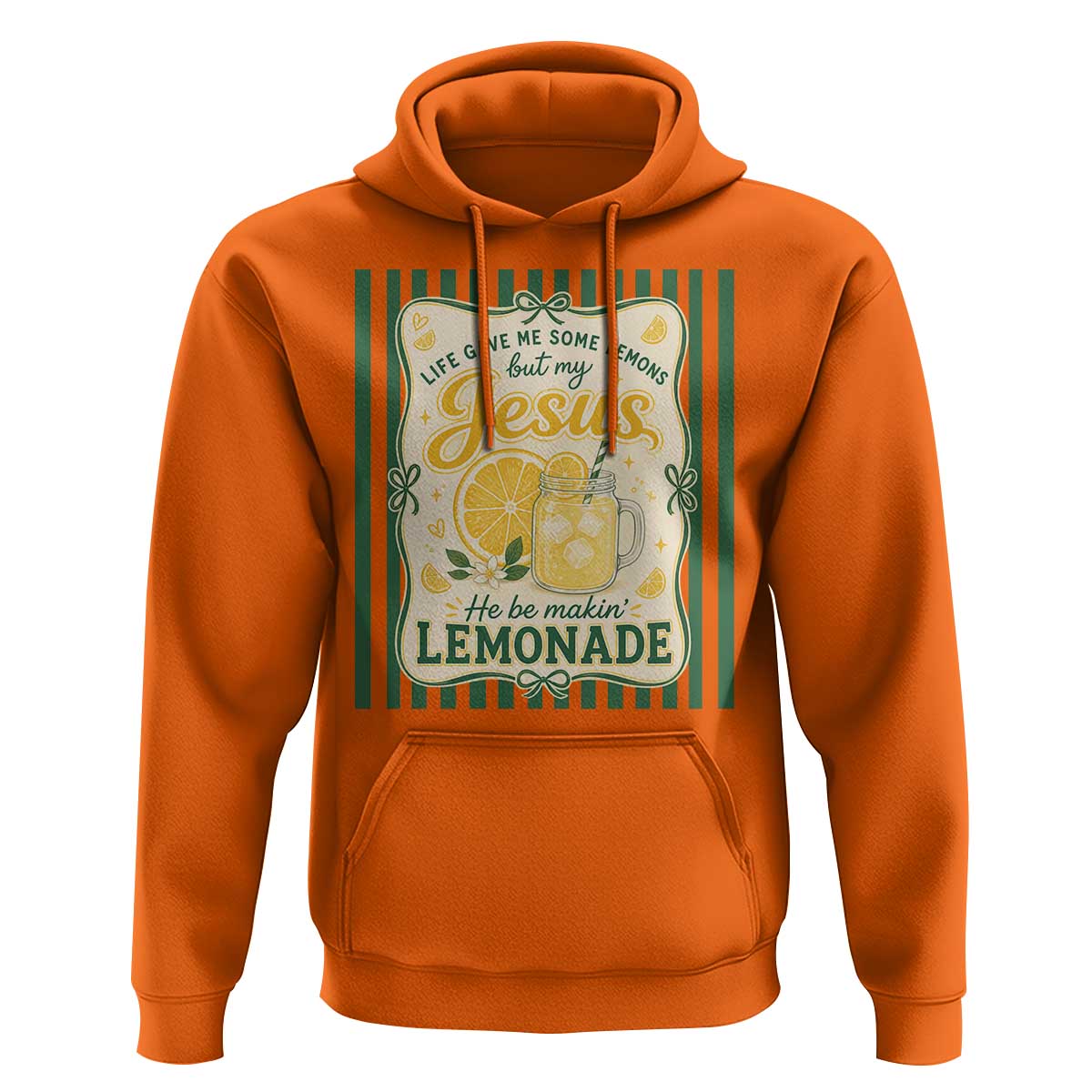 Jesus Lemonade Hoodie Funny Christian Life Gave Me Lemons But My Jesus Makes Lemonade