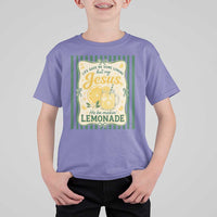 Jesus Lemonade T Shirt For Kid Funny Christian Life Gave Me Lemons But My Jesus Makes Lemonade