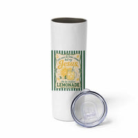 Jesus Lemonade Skinny Tumbler Funny Christian Life Gave Me Lemons But My Jesus Makes Lemonade