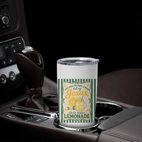 Jesus Lemonade Tumbler Cup Funny Christian Life Gave Me Lemons But My Jesus Makes Lemonade